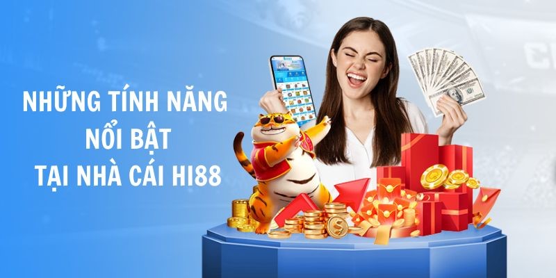 Giao diện giải trí nổi bật của Hi88